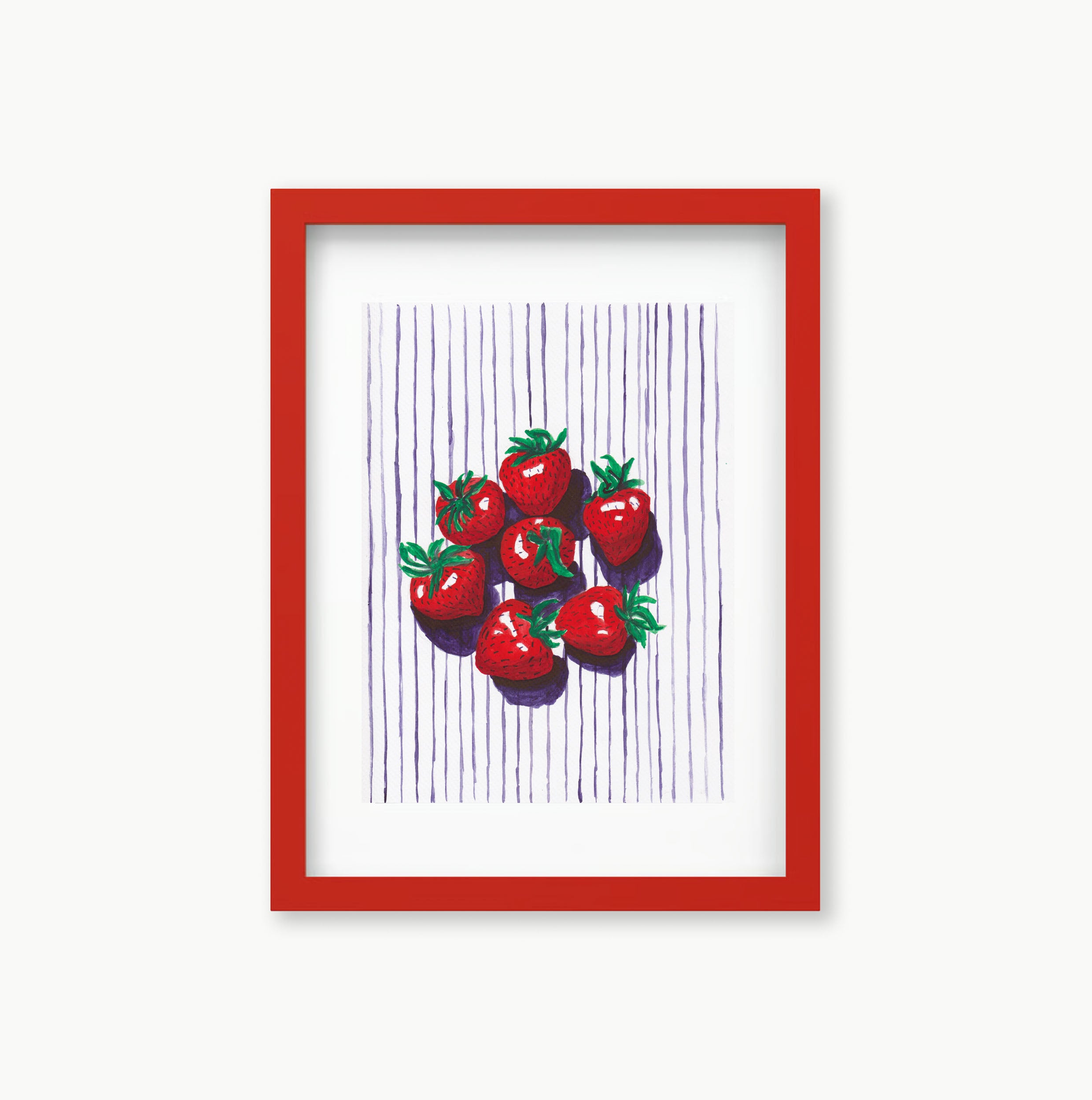 Strawberry plate